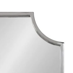 Uniek Rowla Scalloped Wall Mirror, Silver 24x36 12 Uniek Rowla Scalloped Wall Mirror, Silver 24x36 -Laural Home Shop 3c01d75402279c1f 2790 w800 h800 b0 p0