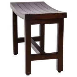 AquaTeak Patented 24" Sumba™ Lotus Mocha-Shield Teak Shower Bench -Laural Home Shop 3c911cdb0d97b284 0526 w800 h800 b1 p0