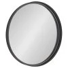 Uniek Armenta Round Framed Wall Mirror, Gray 22 Diameter -Laural Home Shop 3cb19e9d0fb40f77 4982 w800 h800 b1 p0