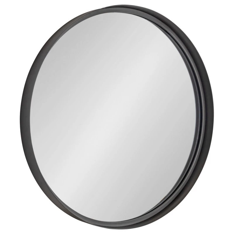 Uniek Armenta Round Framed Wall Mirror, Gray 22 Diameter 3 Uniek Armenta Round Framed Wall Mirror, Gray 22 Diameter