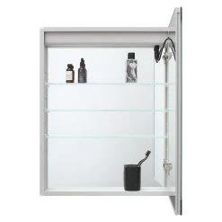 AQUADOM Royal Basic Bathroom Led Lighted Medicine Cabinet Left Hinge 24"x30"x5" 11 AQUADOM Royal Basic Bathroom Led Lighted Medicine Cabinet Left Hinge 24"x30"x5" -Laural Home Shop 3cd1c7820d344ec8 9999 w800 h800 b1 p0