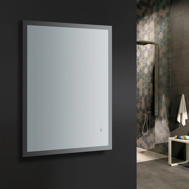 Fresca Angelo Bathroom Mirror With Halo Style LED Lighting And Defogger, 48"x36" 10 Fresca Angelo Bathroom Mirror With Halo Style LED Lighting And Defogger, 48"x36" - Image 8