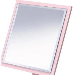 HomeRoots Pretty Pink Square Make Up Vanity Mirror -Laural Home Shop 3d717987026c2ee1 0951 w800 h800 b1 p0
