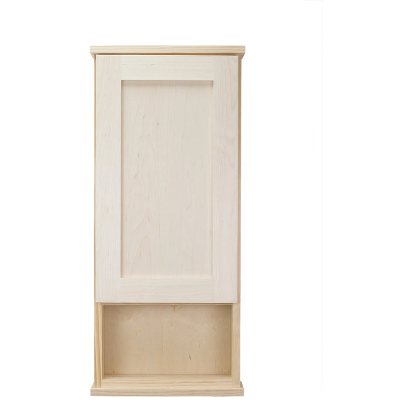 Timber Tree Cabinets 30" Orpheus On The Wall Cabinet With 6" Open Shelf 2.5" Deep 3 Timber Tree Cabinets 30" Orpheus On The Wall Cabinet With 6" Open Shelf 2.5" Deep