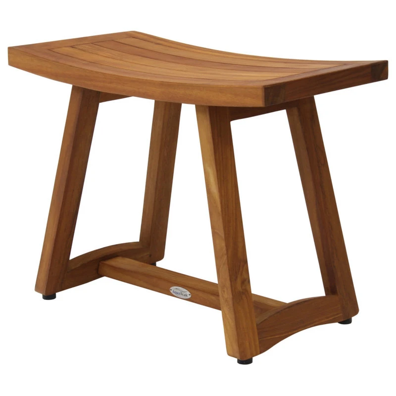 AquaTeak Patented 24" Asia® Buru Teak Shower Bench 15 AquaTeak Patented 24" Asia® Buru Teak Shower Bench - Image 13