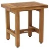 AquaTeak Patented 18" Spa Lotus Teak Shower Bench -Laural Home Shop 3da11a9e0d93b896 0232 w800 h800 b1 p0