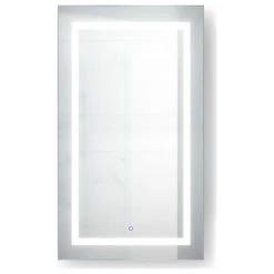 Krugg Reflections USA 24x42 Recessed Or Surface Mount Medicine Cabinet 4 Shelves, LED, Right