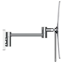 Wellfor Group LLC Rectangular Wall Mount Makeup Vanity Mirror 360 Degree Rotation 13 Wellfor Group LLC Rectangular Wall Mount Makeup Vanity Mirror 360 Degree Rotation -Laural Home Shop 3fd1b77e039181d8 6601 w800 h800 b1 p0