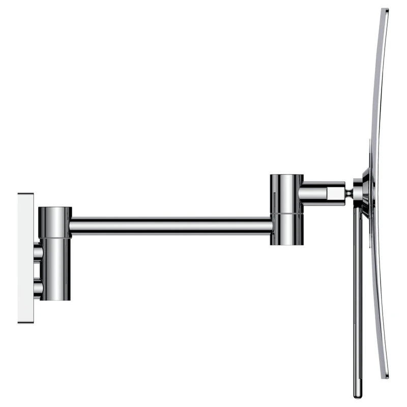 Wellfor Group LLC Rectangular Wall Mount Makeup Vanity Mirror 360 Degree Rotation 5 Wellfor Group LLC Rectangular Wall Mount Makeup Vanity Mirror 360 Degree Rotation - Image 3