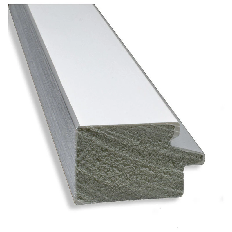 Amanti Art Eva White Silver Narrow Beveled Bathroom Wall Mirror - 19 X 23 In. 5 Amanti Art Eva White Silver Narrow Beveled Bathroom Wall Mirror - 19 X 23 In. - Image 3