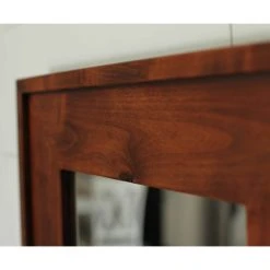 My Barnwood Frames Wooden Mirror, Cherry Wood Stained Mirror, Mapleton Style, 26"x30" 10 My Barnwood Frames Wooden Mirror, Cherry Wood Stained Mirror, Mapleton Style, 26"x30" -Laural Home Shop 3ff107b50dcb1155 8066 w800 h800 b0 p0