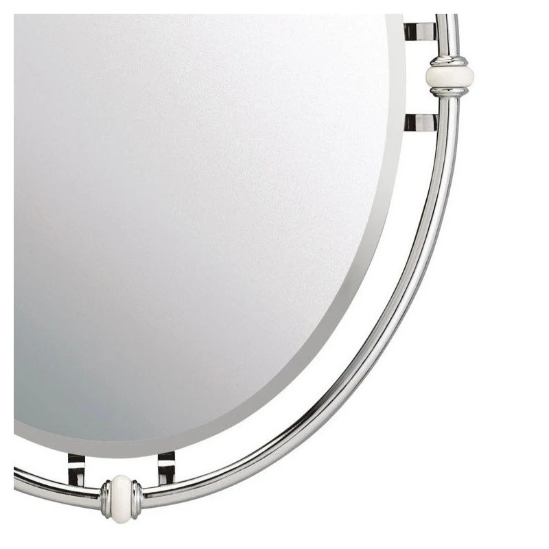 Kichler 41067 Pocelona Oval Mirror - 30" X 24" - Chrome 5 Kichler 41067 Pocelona Oval Mirror - 30" X 24" - Chrome - Image 3