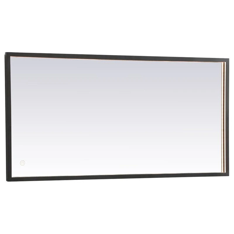 Elegant Furniture & Lighting Modern Black Led Mirror 3 Elegant Furniture & Lighting Modern Black Led Mirror