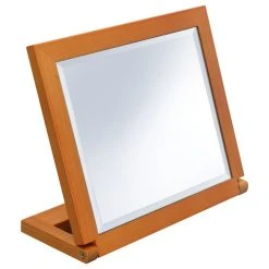 HomeRoots Walnut Finish Rectangle Adjustable Vanity Mirror 8 HomeRoots Walnut Finish Rectangle Adjustable Vanity Mirror -Laural Home Shop 4121ae2d026c2edf 0951 w800 h800 b1 p0