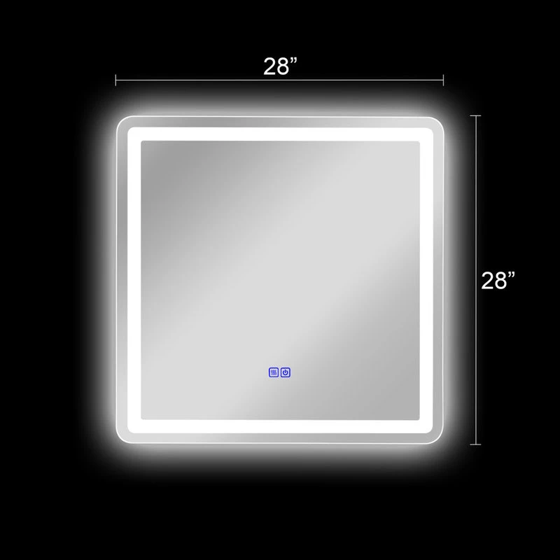 CHLOE Lighting, Inc. CHLOE Lighting SPECULO Back Lit LED Mirror 6000K, Daylight White, 28" 14 CHLOE Lighting, Inc. CHLOE Lighting SPECULO Back Lit LED Mirror 6000K, Daylight White, 28" - Image 12