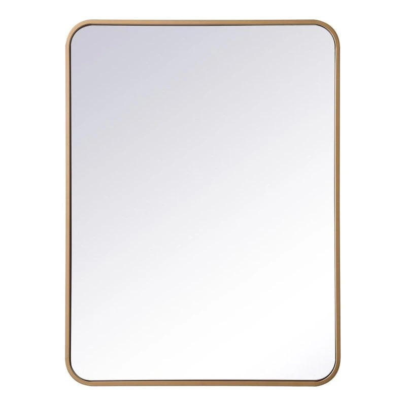 Elegant Decor Evermore Vanity Mirror MR802432BL, Blue 3 Elegant Decor Evermore Vanity Mirror MR802432BL, Blue