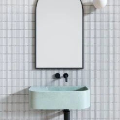 Glass Warehouse 22" W X 38" H Arch Shape Stainless Steel Framed Mirror, Black, Black 5 Glass Warehouse 22" W X 38" H Arch Shape Stainless Steel Framed Mirror, Black, Black -Laural Home Shop 4211decb0047cd80 6178 w800 h800 b0 p0