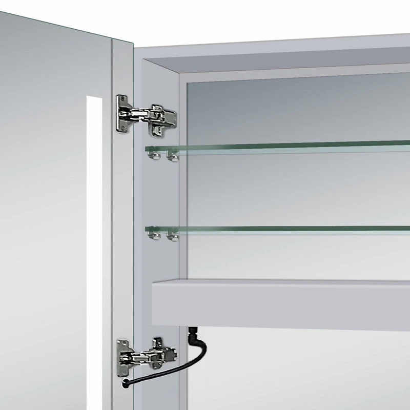 Innoci-usa Melania 30”W X 35”H Double-door Recessed Lighted Medicine Cabinet 8 Innoci-usa Melania 30”W X 35”H Double-door Recessed Lighted Medicine Cabinet - Image 6