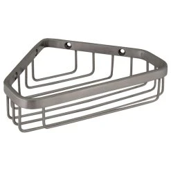 Design House 588939 4-13/16"W Shower Basket - Stainless Steel -Laural Home Shop 42318a87013731f7 6647 w800 h800 b1 p0