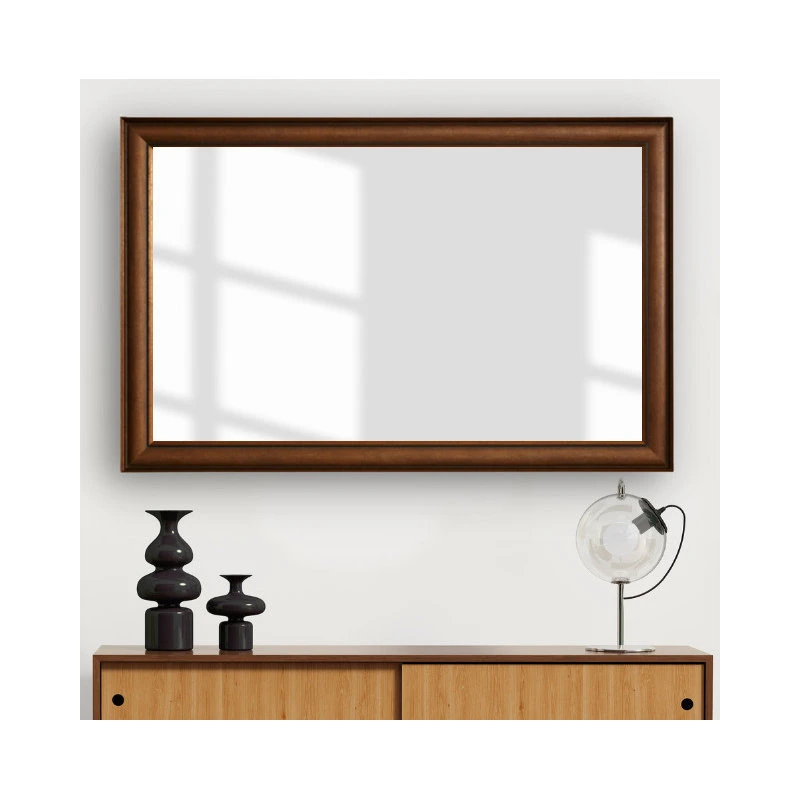 FrameMyMirror Oxfordshire Framed Wall Mirror, Bronze, 28" X 36" 13 FrameMyMirror Oxfordshire Framed Wall Mirror, Bronze, 28" X 36" - Image 11