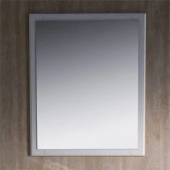Fresca Oxford 26" Antique White Framed Rectangular Mirror -Laural Home Shop 442163b903a2aee9 1703 w800 h800 b0 p0