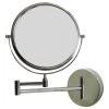 American Imaginations 19.56-in. W Round Stainless Steel Wall Mount Magnifying Mirror In Chrome Color 1 American Imaginations 19.56-in. W Round Stainless Steel Wall Mount Magnifying Mirror In Chrome Color -Laural Home Shop 44c1244600dbaed5 2108 w800 h800 b1 p0