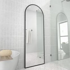 Glass Warehouse Kira 67 In X 24 In Arched Leaner Mirror -Laural Home Shop 44d1ea4400918856 0560 w800 h800 b0 p0