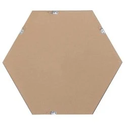 Uniek Calter Hexagon Framed Wall Mirror, Gold, 30x35 -Laural Home Shop 44f1e7330fe94fea 5346 w800 h800 b1 p0