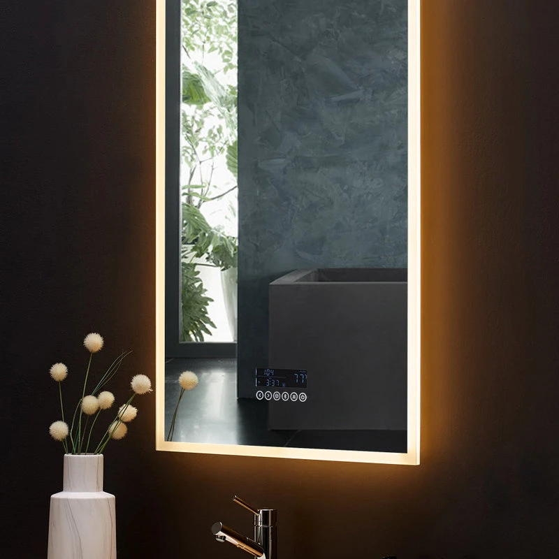 Ancerre Designs Immersion LED Frameless Mirror, 24" 7 Ancerre Designs Immersion LED Frameless Mirror, 24" - Image 5
