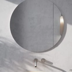 Glass Warehouse Orsa 36 In. W X 36 In. H X 4.75 In. D Medicine Cabinet In White Finish -Laural Home Shop 45917fc20320a6b9 4711 w800 h800 b0 p0