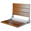 Crosslinks 18" ADA Compliant Folding Teak Wood Shower Bench Seat