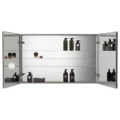 AQUADOM Royale Bathroom Medicine Cabinet 3X Magnifying Mirror 48"x30"x5" 11 AQUADOM Royale Bathroom Medicine Cabinet 3X Magnifying Mirror 48"x30"x5" -Laural Home Shop 46a10ea601e42364 9393 w800 h800 b1 p0