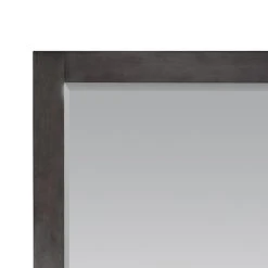 Altair Maribella Rectangular Bathroom Wood Framed Wall Mirror, Black, 28" -Laural Home Shop 46e109460244a2ee 5454 w800 h800 b0 p0