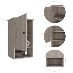 FM FURNITURE Alaska Medicine Cabinet Light Gray 12 FM FURNITURE Alaska Medicine Cabinet Light Gray -Laural Home Shop 4741fdbe03515854 1882 w800 h800 b1 p0