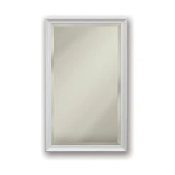 Rangaire Studio V 15" X 25" White Medicine Cabinet, Recess Mount