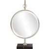 Howard Elliott Collection Medallion Mirror - Silver -Laural Home Shop 4791b45701580fad 1377 w800 h800 b1 p0