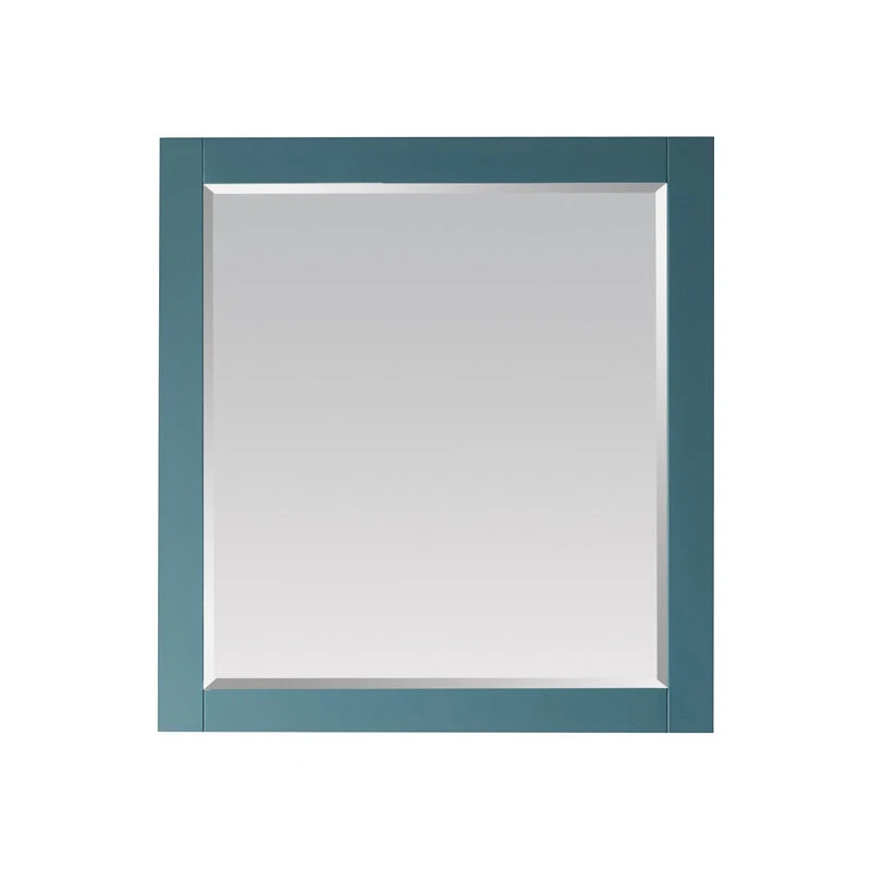 Vinnova Florence Rectangular Bathroom/Vanity Framed Wall Mirror, Royal Green, 36" 3 Vinnova Florence Rectangular Bathroom/Vanity Framed Wall Mirror, Royal Green, 36"