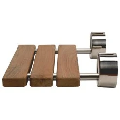 Alfi Trade Brushed Nickel 16" Folding Teak Wood Shower Seat Bench 12 Alfi Trade Brushed Nickel 16" Folding Teak Wood Shower Seat Bench -Laural Home Shop 498118690c53402d 2787 w800 h800 b1 p0