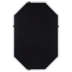 Uniek Hogan Framed Octagon Wall Mirror, White, 24x36 -Laural Home Shop 498153e100c78cae 5046 w800 h800 b1 p0