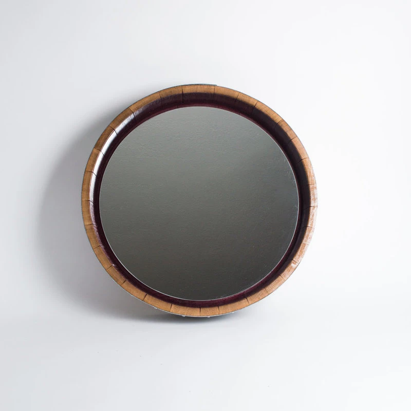Alpine Wine Design Inverted Wine Barrel Mirror 5 Alpine Wine Design Inverted Wine Barrel Mirror - Image 3