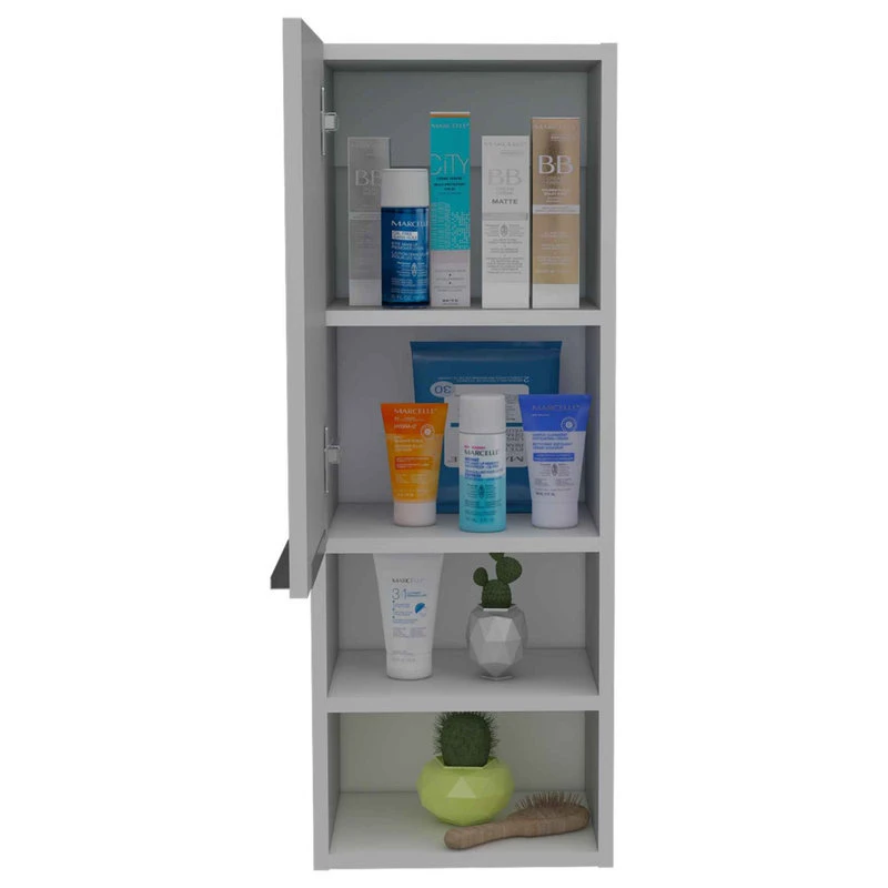 FM FURNITURE Milwaukee Medicine Cabinet, White 4 FM FURNITURE Milwaukee Medicine Cabinet, White - Image 2