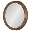 Uniek Colfax Round Wood Framed Wall Mirror, Natural 22 Diameter -Laural Home Shop 4b71382d0fb40f2b 8207 w800 h800 b1 p0