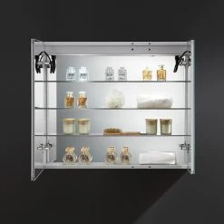 Fresca FMC013630 Luminosa 36" X 30" Lighted Frameless Medicine - Mirror -Laural Home Shop 4c5139f10fb99487 0875 w800 h800 b0 p0