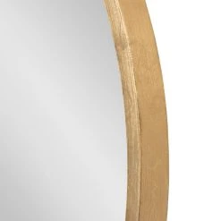 Uniek Travis Round Wood Accent Wall Mirror , Gold 31.5 Diameter 9 Uniek Travis Round Wood Accent Wall Mirror , Gold 31.5 Diameter -Laural Home Shop 4c51b0ea0dd2e6b7 5049 w800 h800 b0 p0