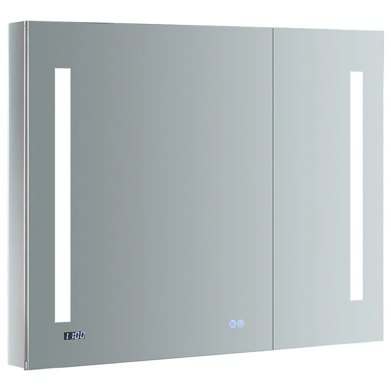 Fresca Tiempo 36" Widex30" Tall Bathroom Medicine Cabinet With LED Lighting 3 Fresca Tiempo 36" Widex30" Tall Bathroom Medicine Cabinet With LED Lighting