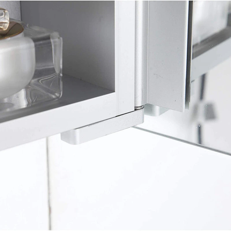 Dyconn Faucet Egret Tri-color LED Dual Door Cabinet Mirror With Touch On/Off Dim 8 Dyconn Faucet Egret Tri-color LED Dual Door Cabinet Mirror With Touch On/Off Dim - Image 6