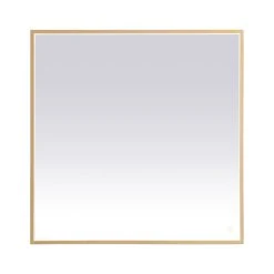 Elegant Furniture & Lighting Modern Brass Led Mirror -Laural Home Shop 4d017d93028352c8 7541 w800 h800 b1 p0