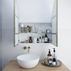 Glass Warehouse Medicine Cabinets, Satin Brass 16 Glass Warehouse Medicine Cabinets, Satin Brass -Laural Home Shop 4e11f0270320b08d 0424 w800 h800 b0 p0