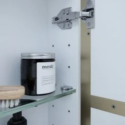 Glass Warehouse Medicine Cabinets, Satin Brass 19 Glass Warehouse Medicine Cabinets, Satin Brass -Laural Home Shop 4e413a230320b09c 0424 w800 h800 b0 p0