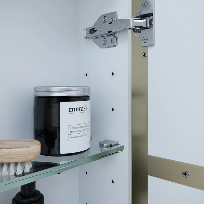 Glass Warehouse Medicine Cabinets, Satin Brass 10 Glass Warehouse Medicine Cabinets, Satin Brass - Image 8